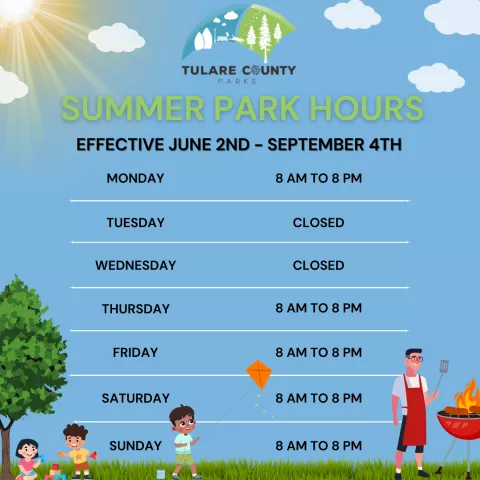 Summer Park Shours